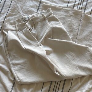 Abercrombie Sloane Crepe Trouser White 00/24